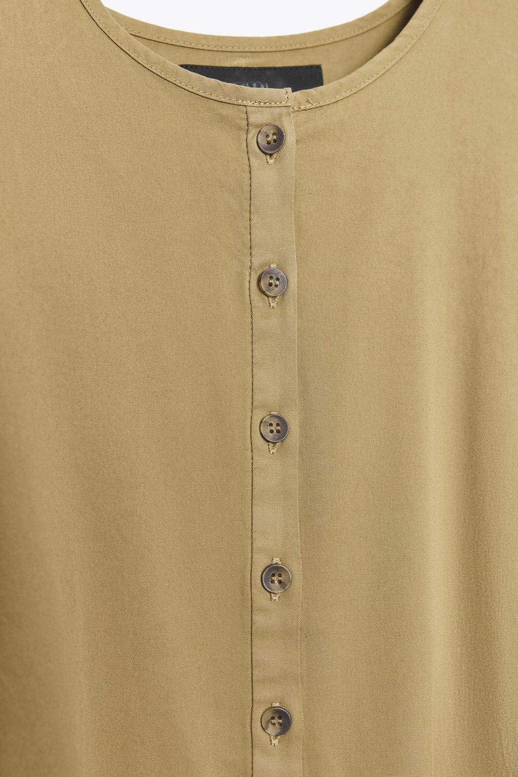 Zara Belted Shirt Dress