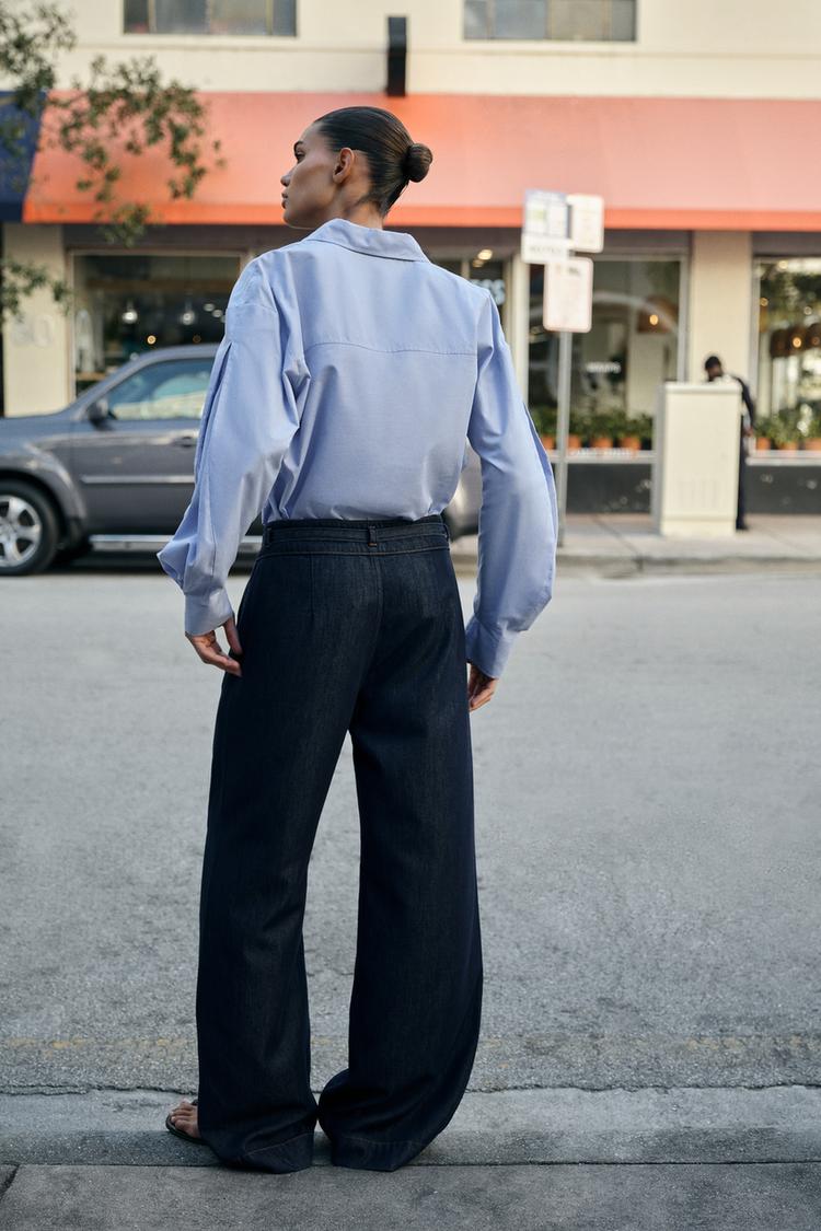 High Waist Bootcut Jeans Trouser