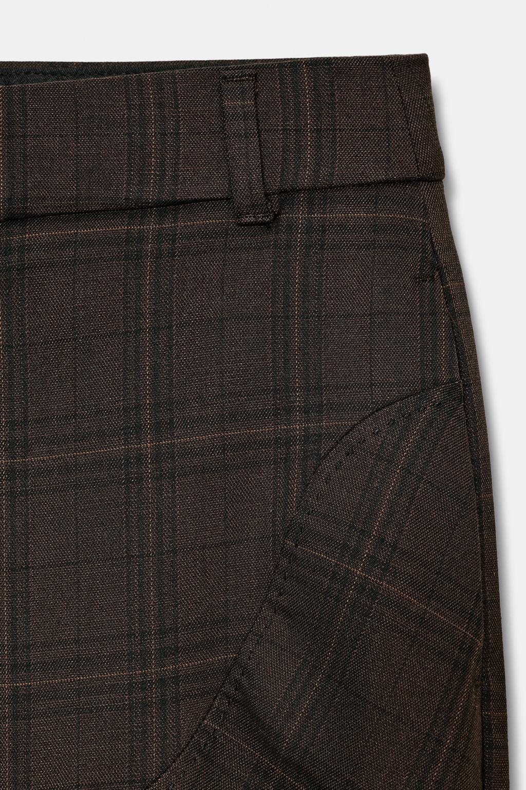 Zara Detail Seam Trousers