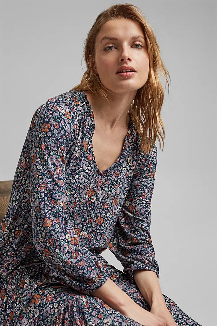 Flower Printed Dress
