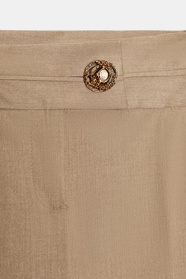 Large Button Dore Trouser