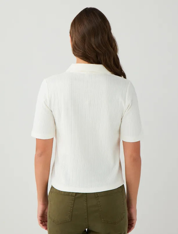 Collar Knitted Shirt - Ercu