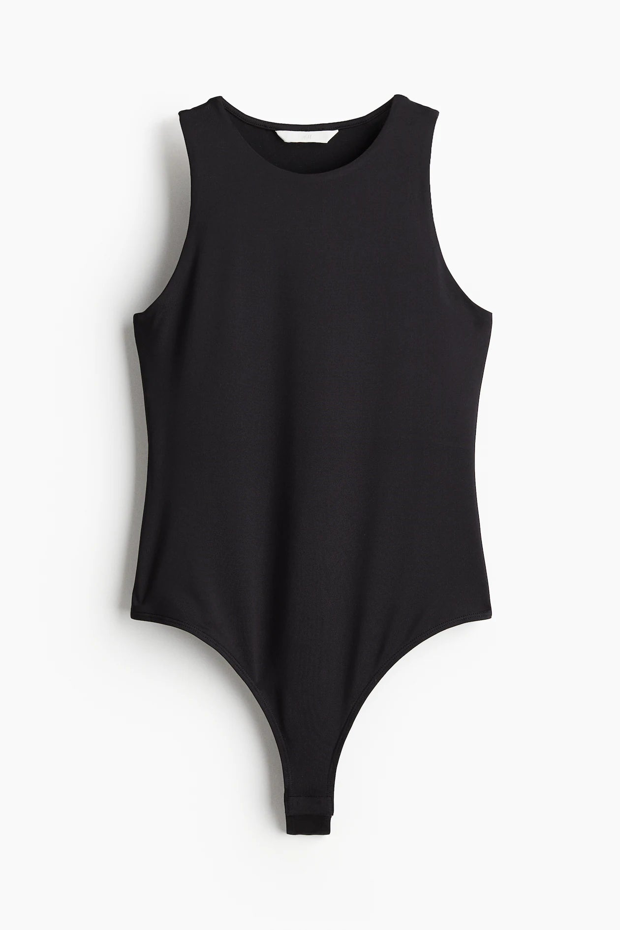 Black Sleeveless Bodysuit