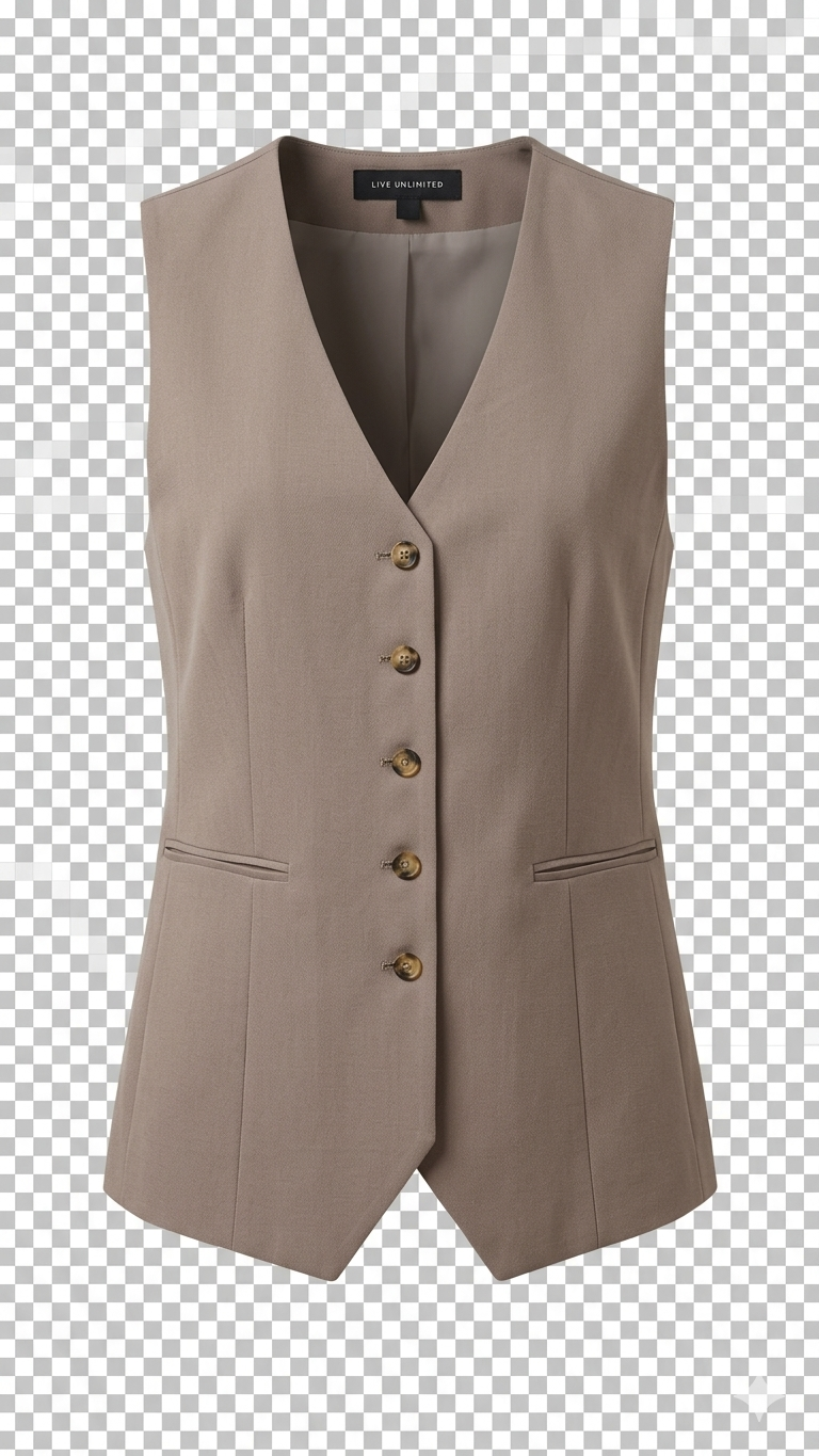 Live Unlimited Longline Waistcoat