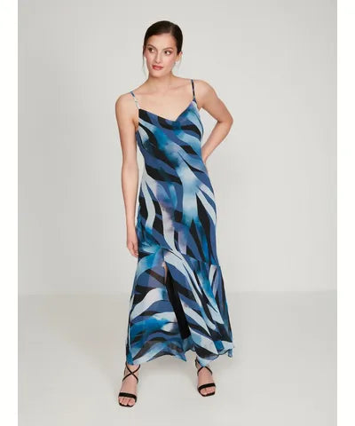 Glamour Tiger Print Maxi Dress