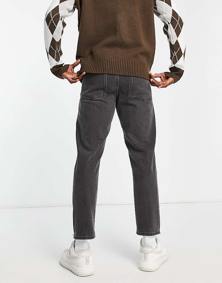 Classic Rigid Jeans In Vintage Washed Black