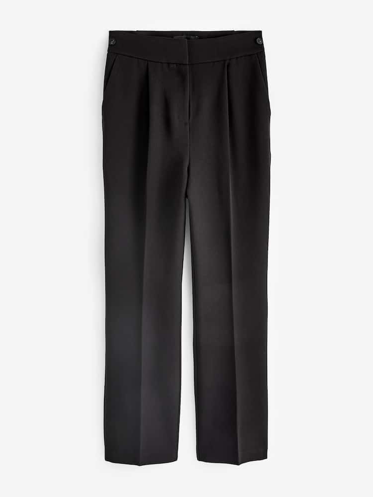 Black Tailored Hourglass Trousers