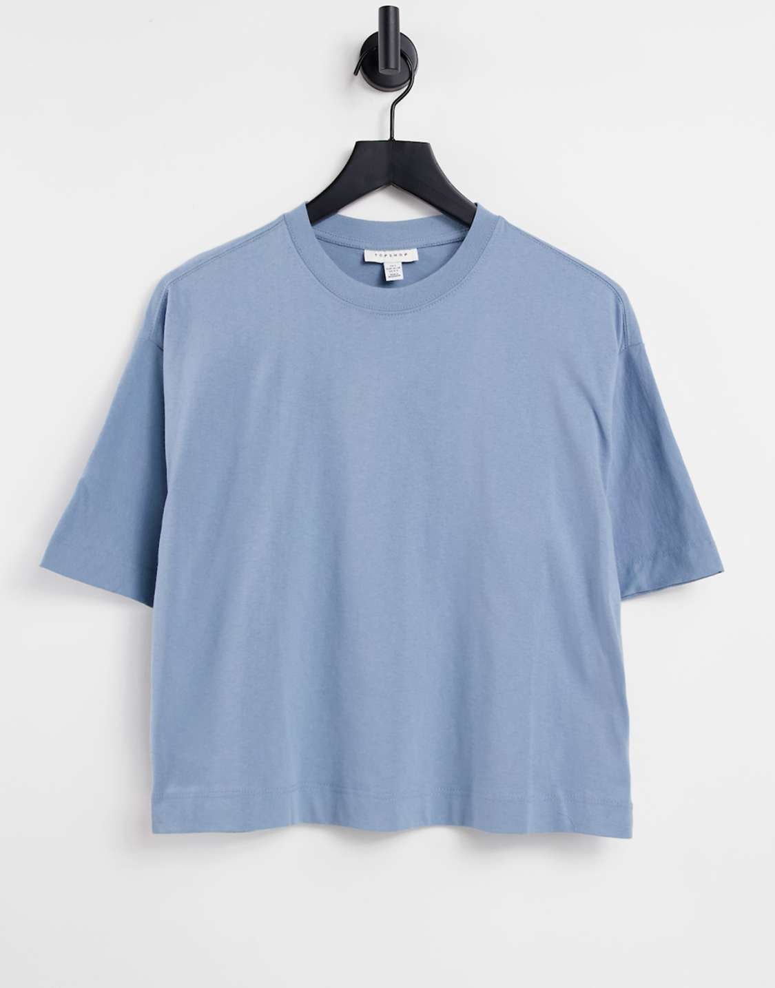 Panel Boxy Tee Blue