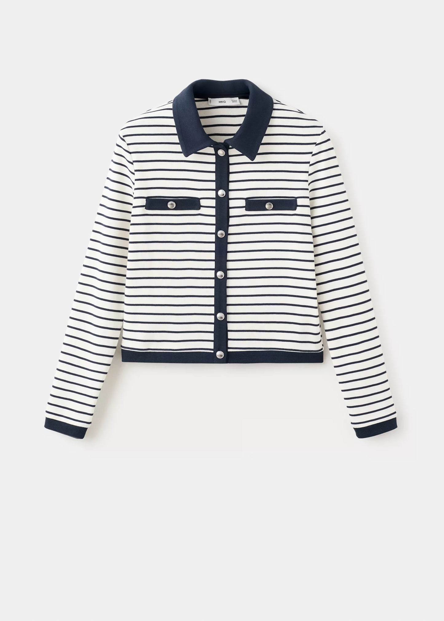 Striped Cardigan Top