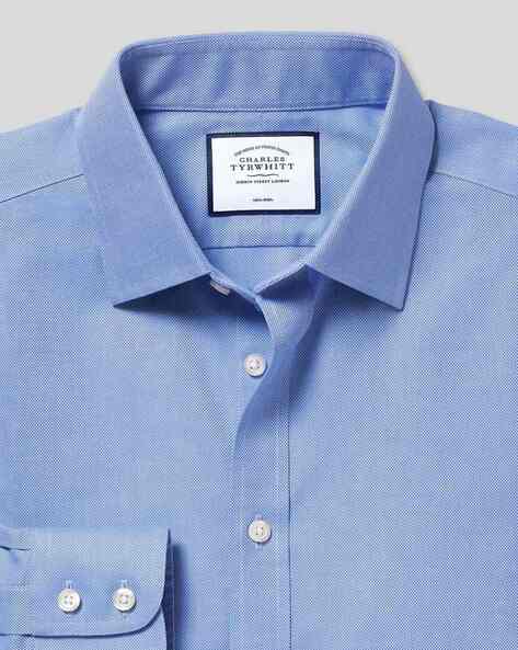 Extra Slim Fit Non-Iron Shirt - Blue
