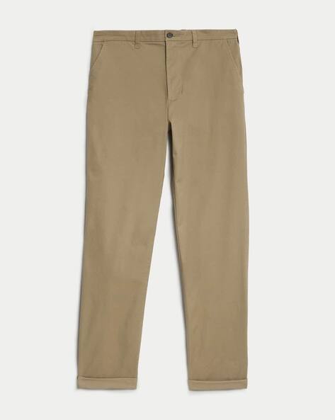 Taupe Regular Fit Chinos