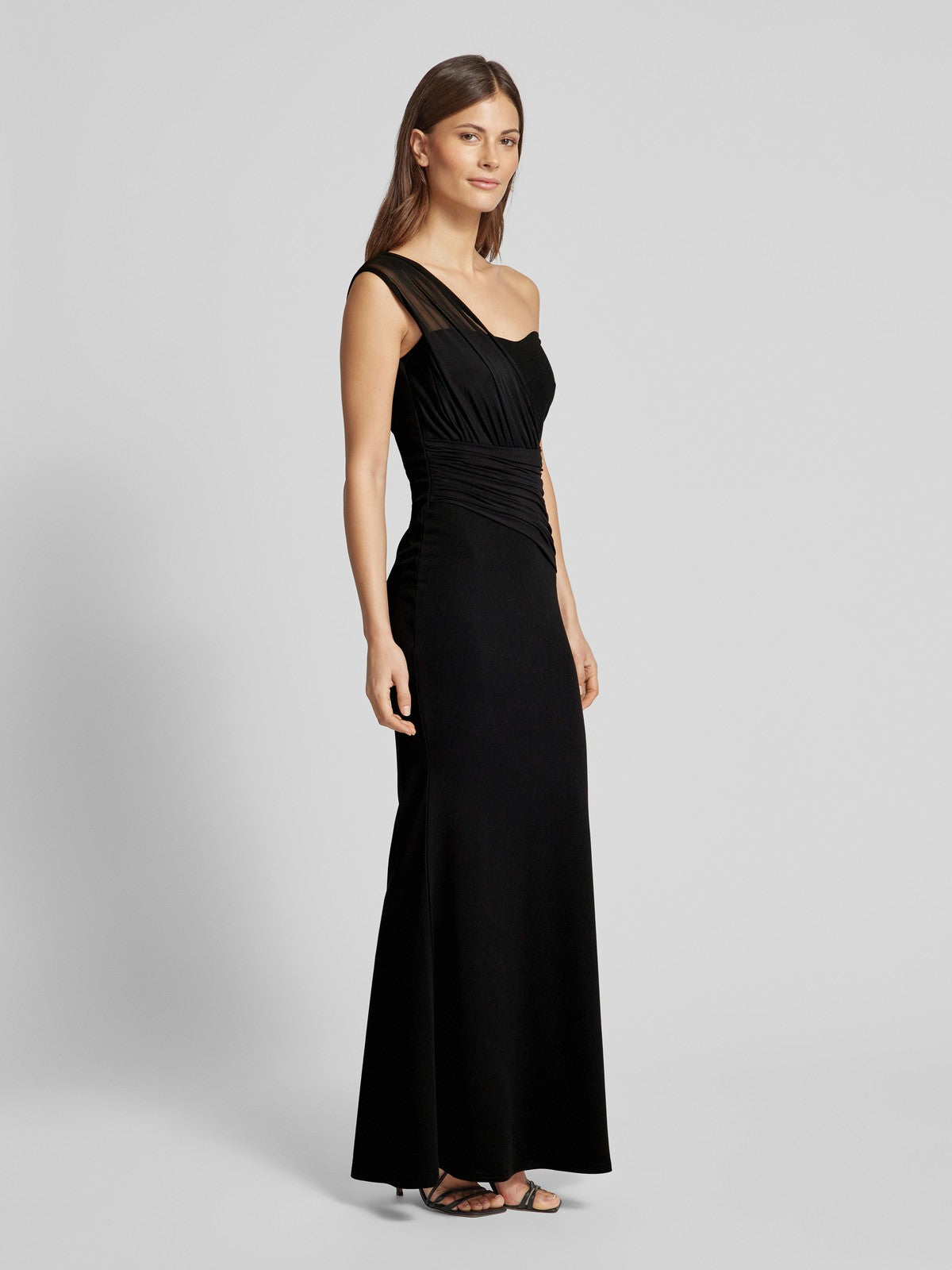 Ilectra One Shoulder Maxi Dress