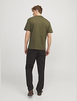 Men's Jprblumick Ss Tee T-Shirt Olive