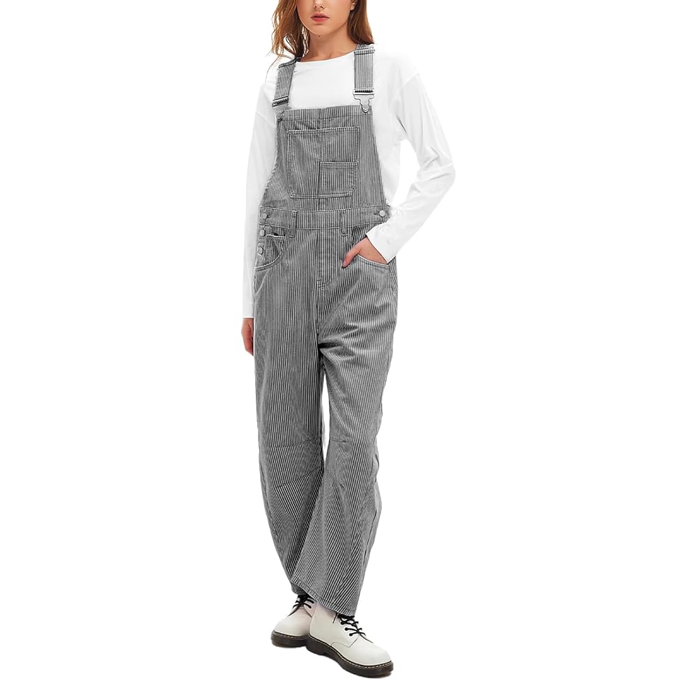 Corduroy Dungarees Jumpsuit