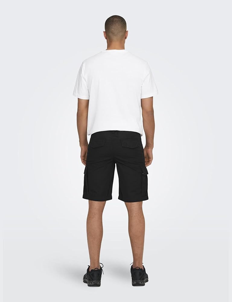 Onsloc Cargo Cotton Shorts Black