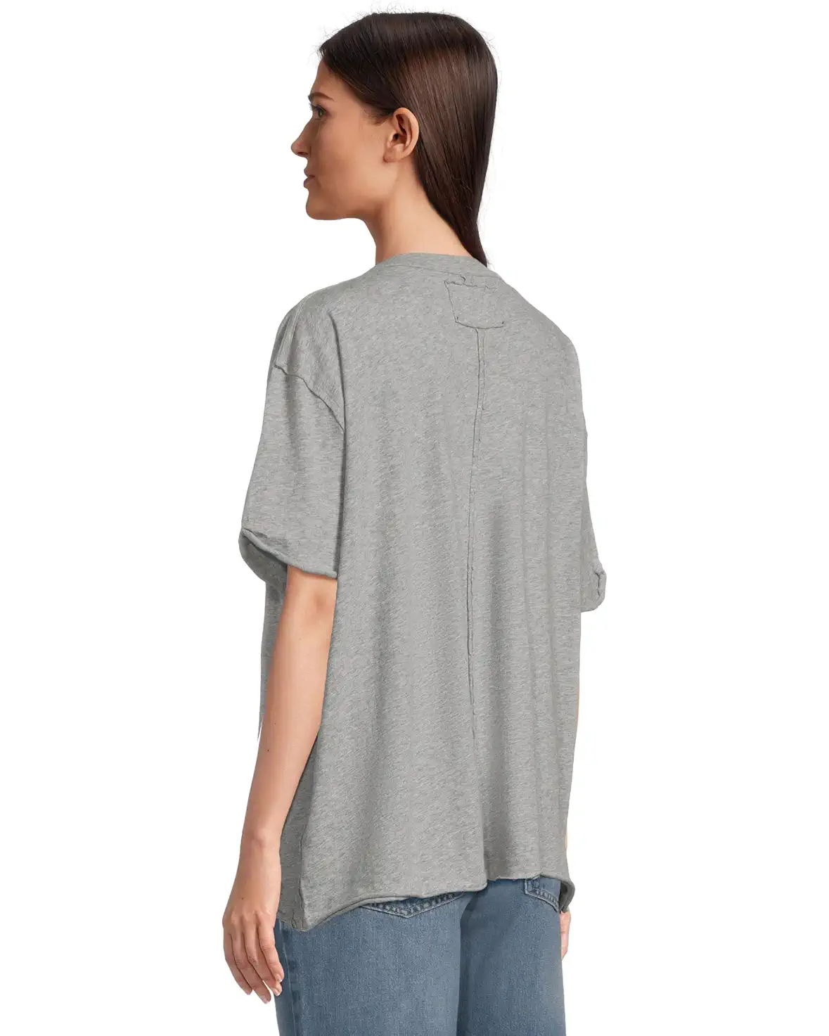 Free People Oversized V-Neck Voyage T-shirt