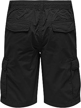 Onsloc Cargo Cotton Shorts Black