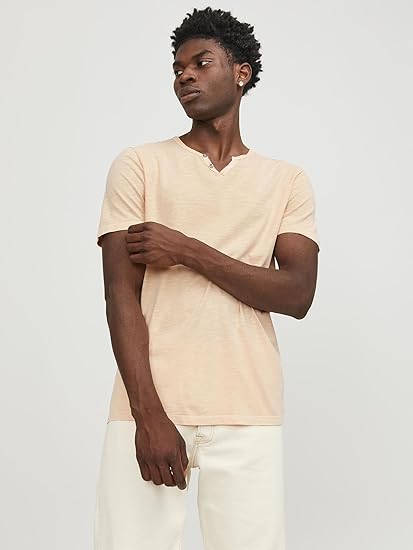 JJESPLIT Neck Tee T-Shirt