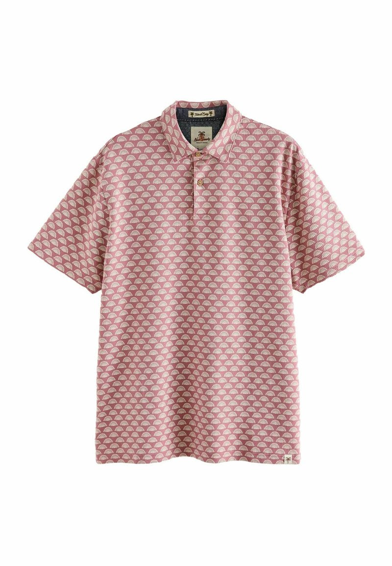 Next Geo-Fan Print Polo