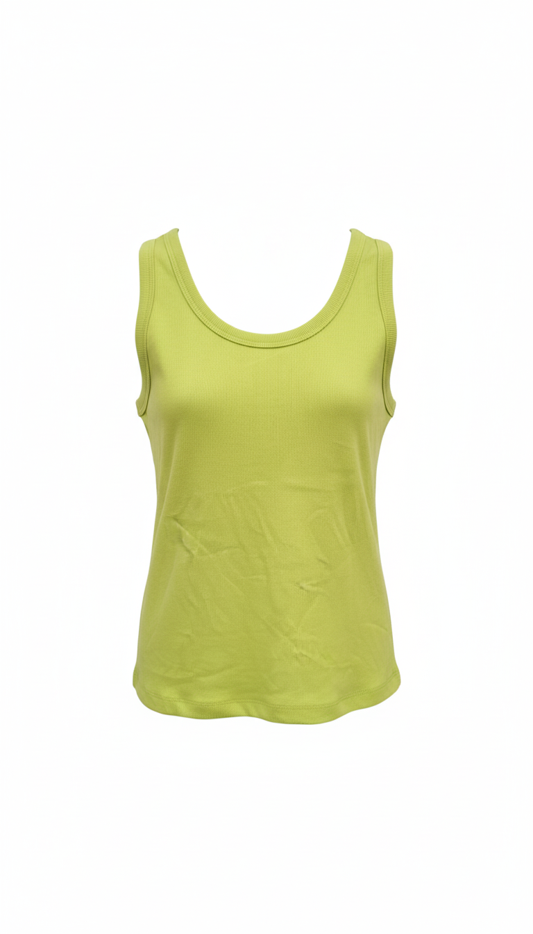 Cotton Lime Tank Top