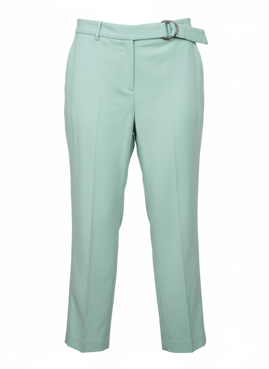 Mint Ankle Grazer Trousers