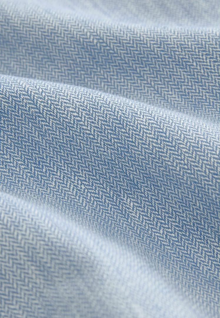 Linen Blazer Blue