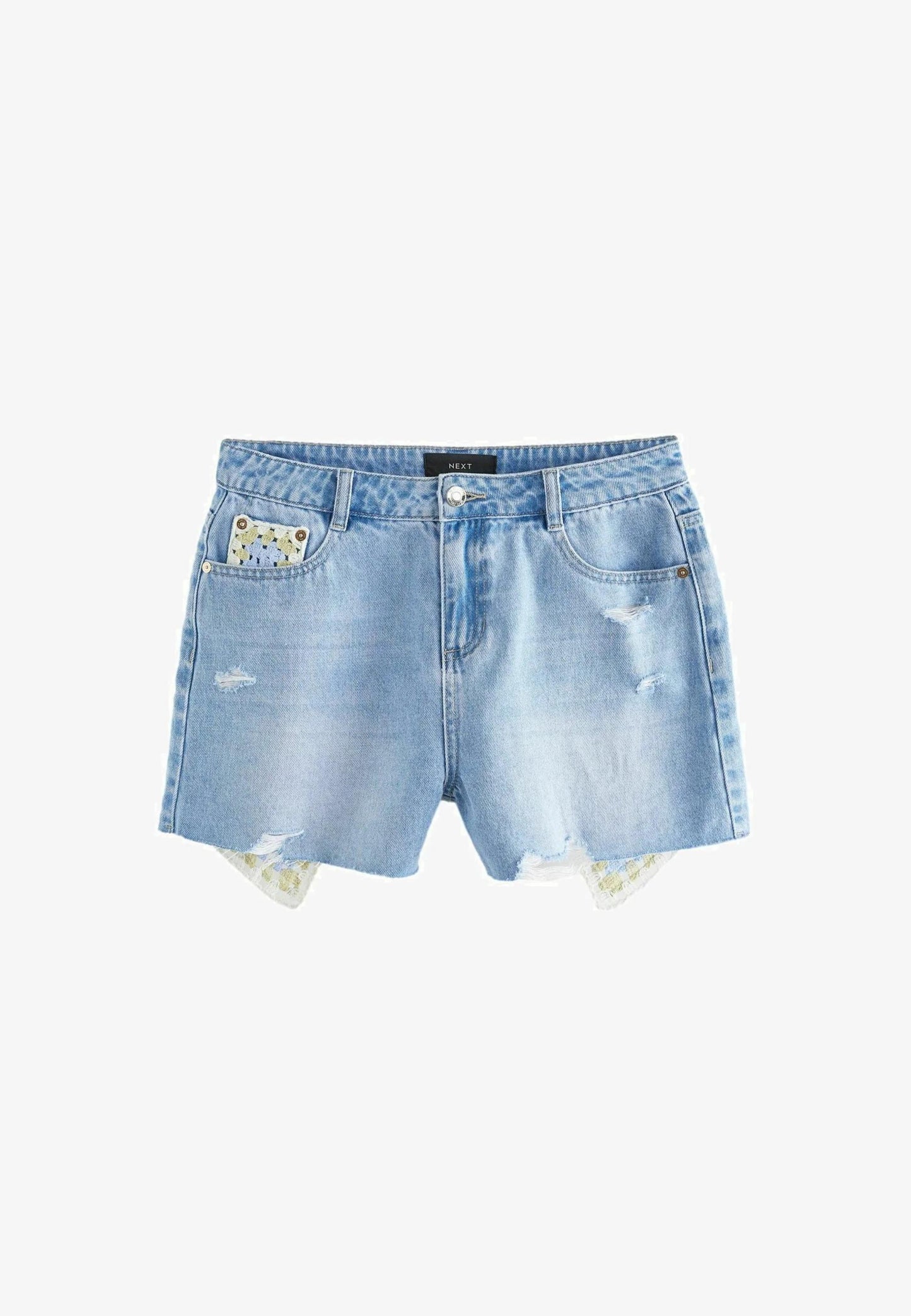 Denim Shorts - Mid Blue
