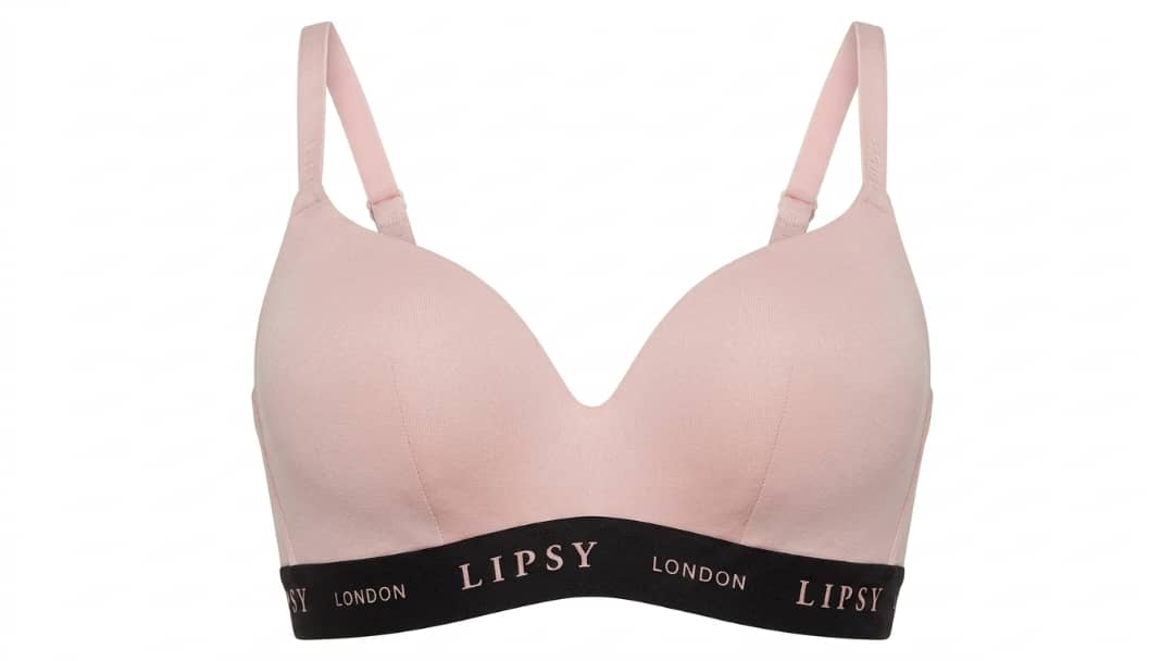 Lipsy Light Padded Bra Pink