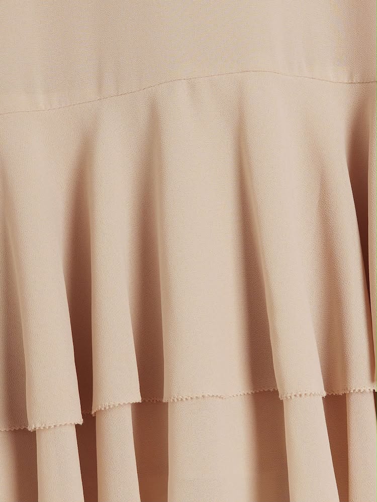 Pink Ruffle Blouse