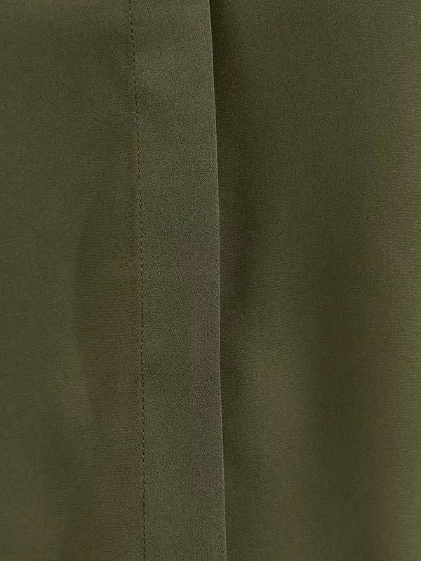 Relaxed Fit Long-sleeve Button Front Shirt