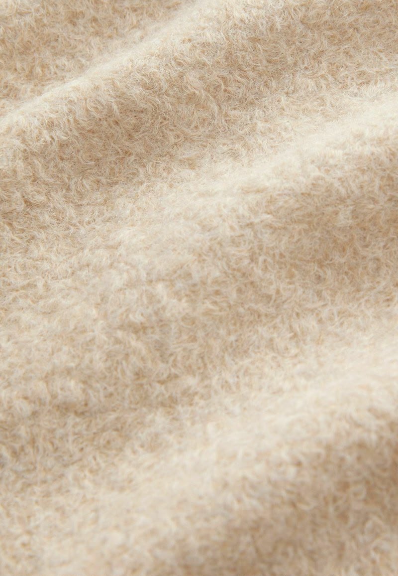 Cream Revere Collar Coatigan