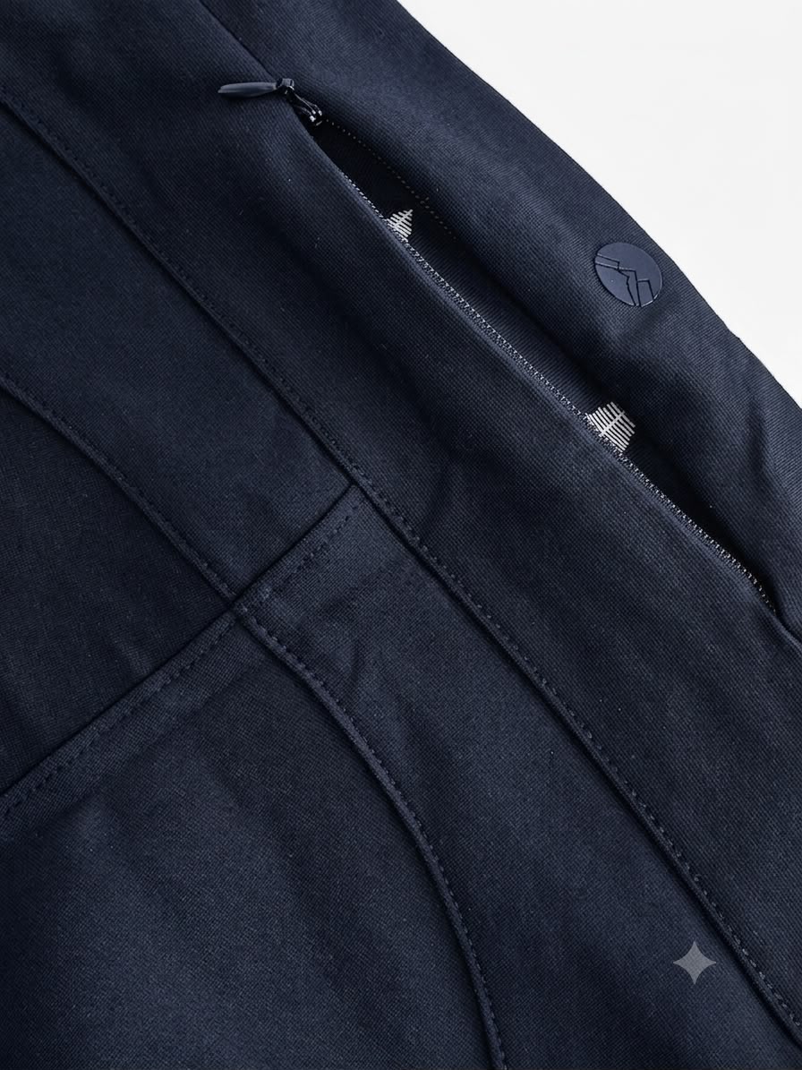 Black Element Fleece Linened Leggings