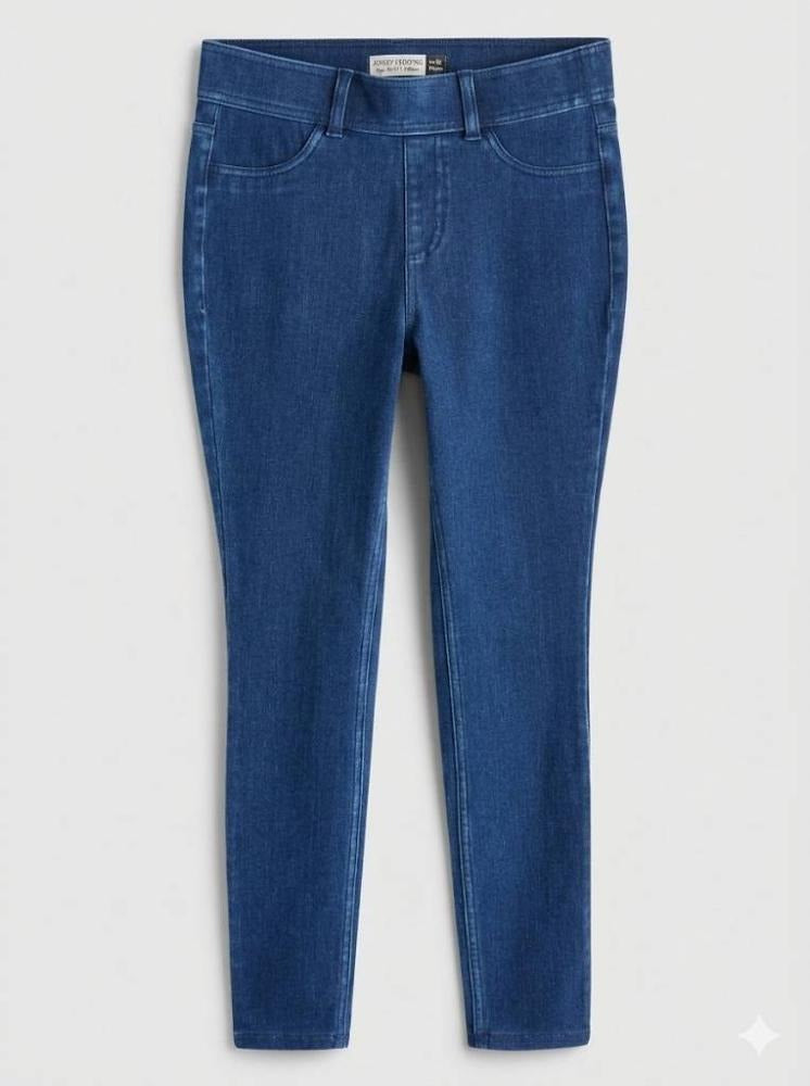 Kids' Mid-Wash Denim Jeggings