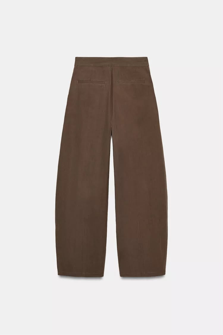 Zara Pleagues Balloon Pants