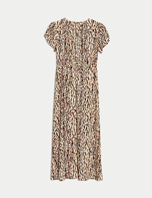 Printed Midaxi Tea Dress