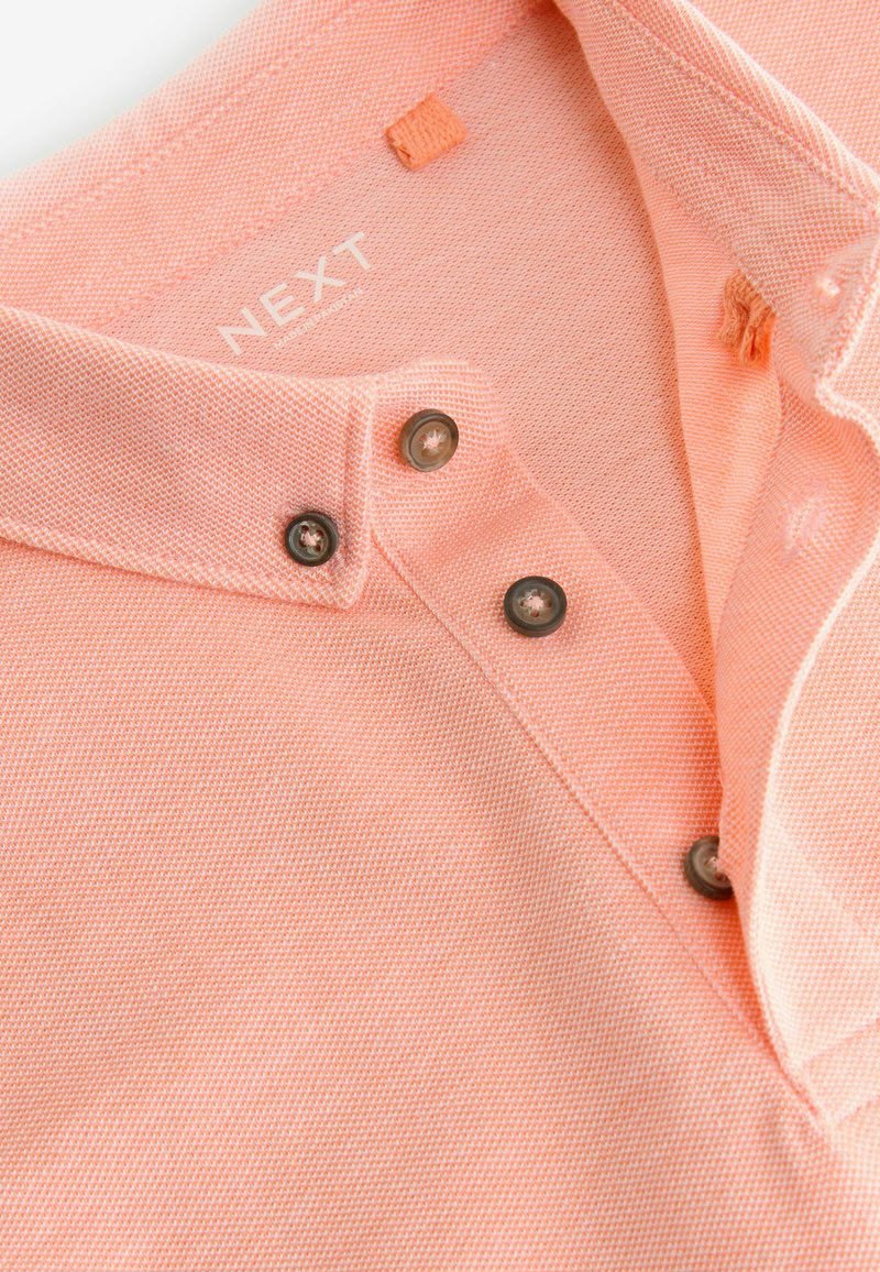 Peach Marl Short Sleeve Polo Shirts