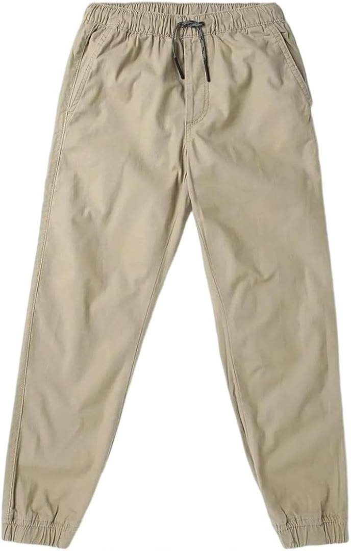 Elastic Waistband Cotton Trouser
