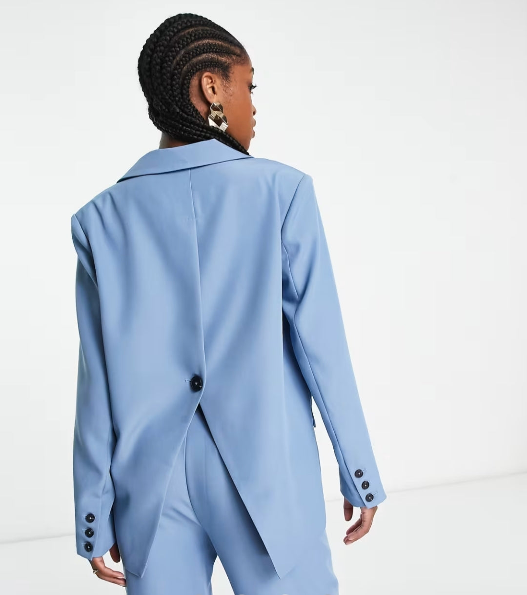 Tailored Open Back blazer And Trousers Set