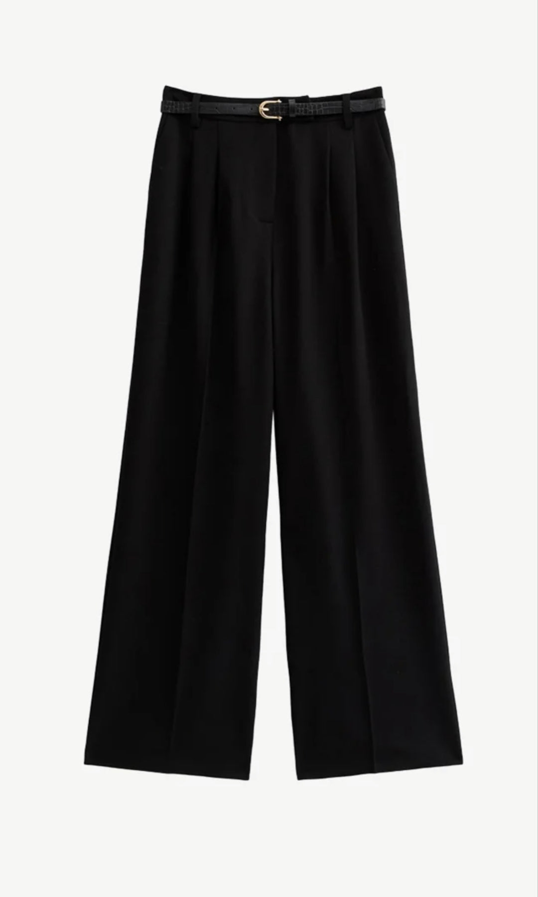 New Look Wide Leg Trouser - Black