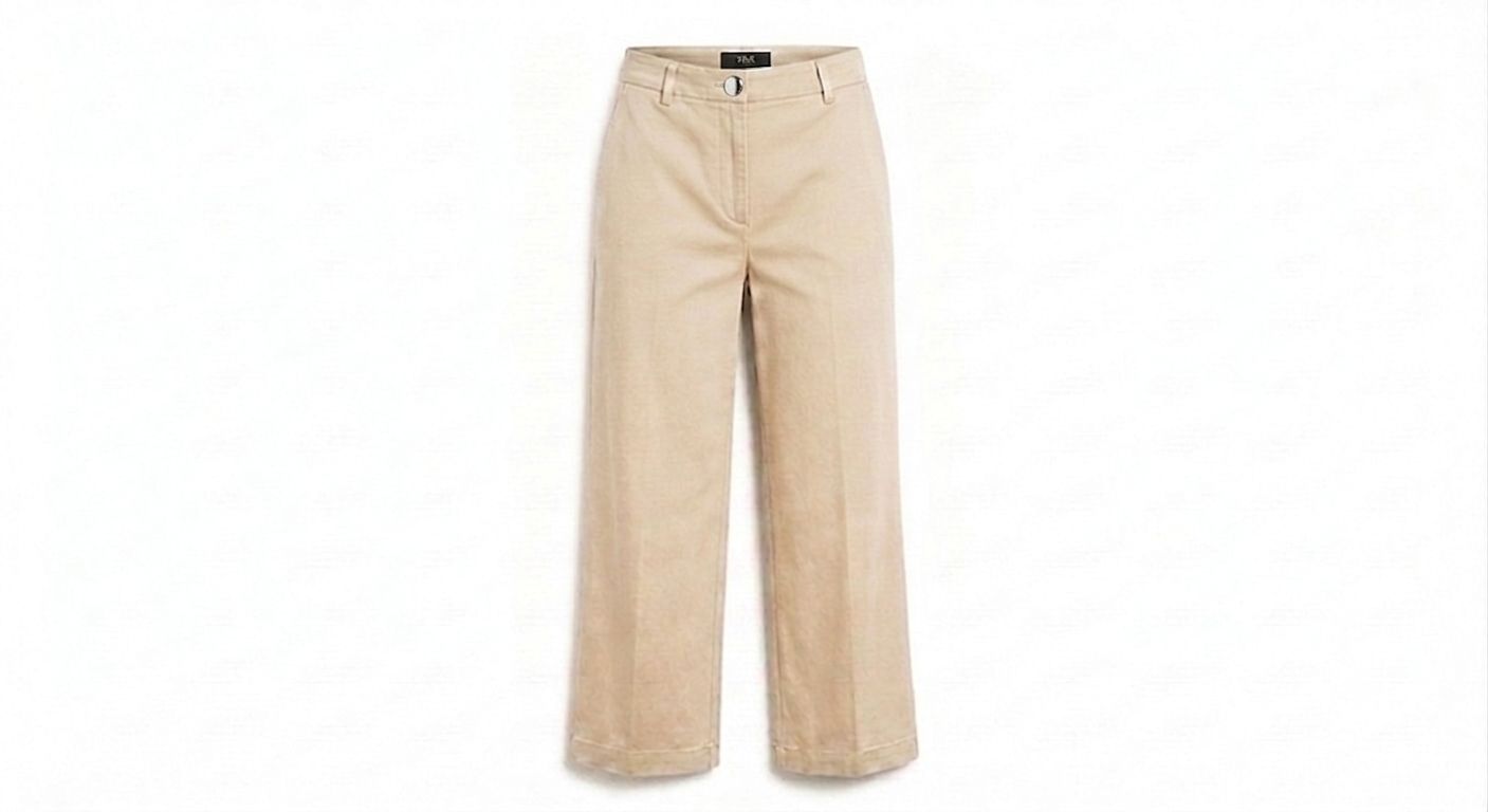 M&S Wide Leg Casual Jean Trouser