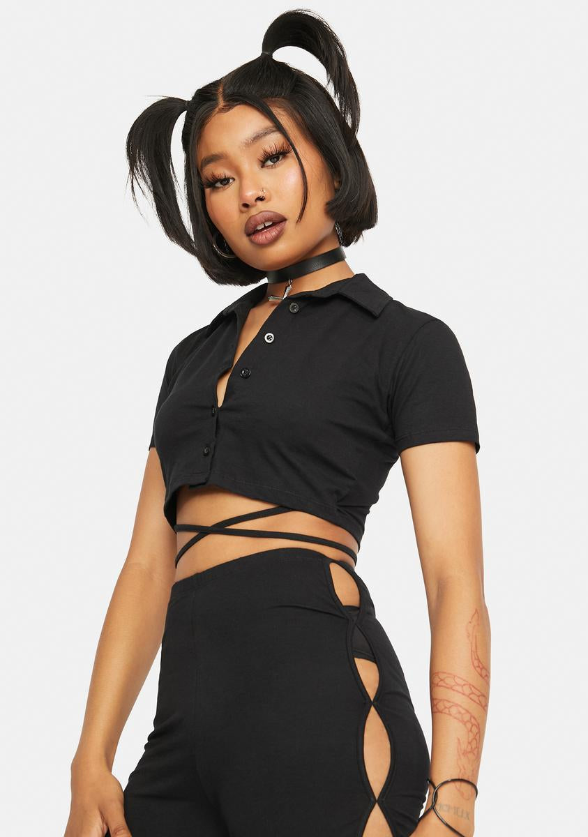 Valtina Top Black
