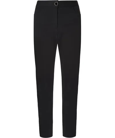 Black Ponte Skinny Trousers