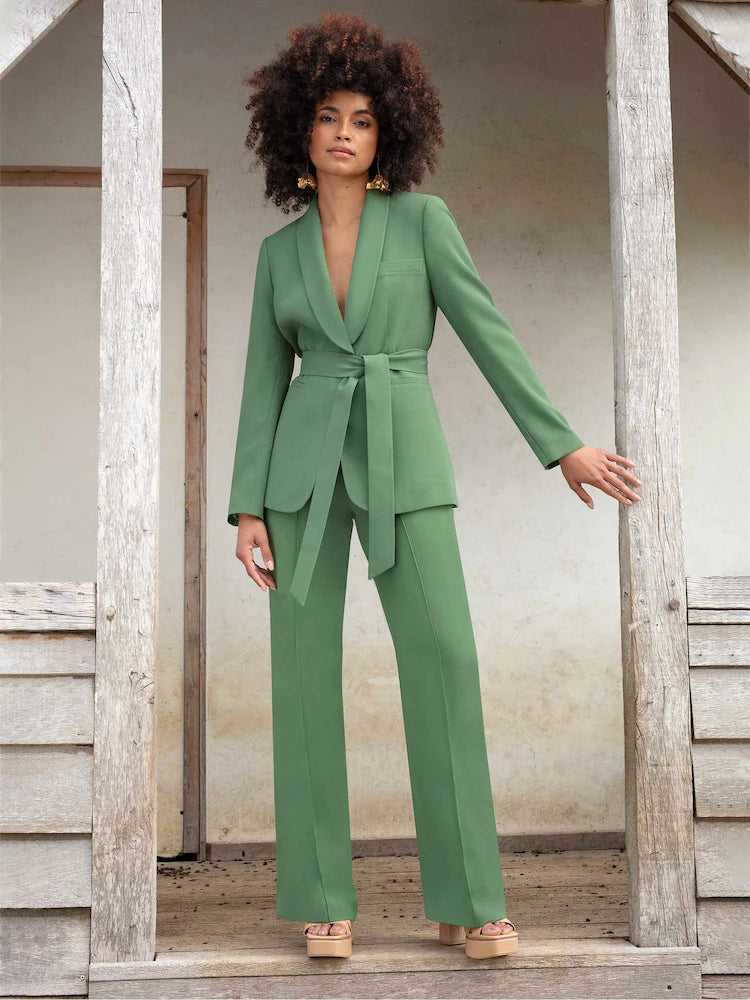 Green Suit Trousers