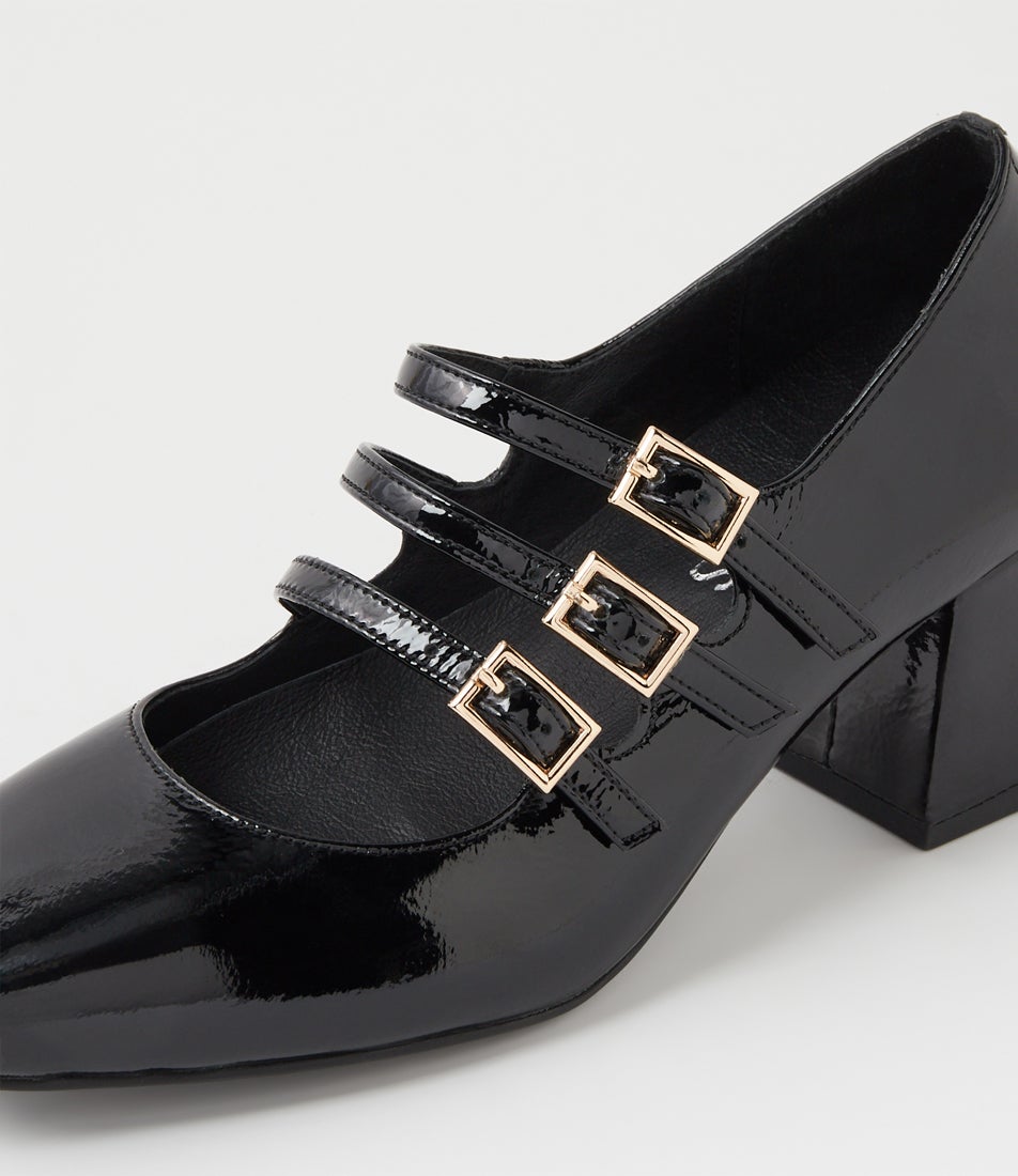 Monsoon Black Gwen Patent