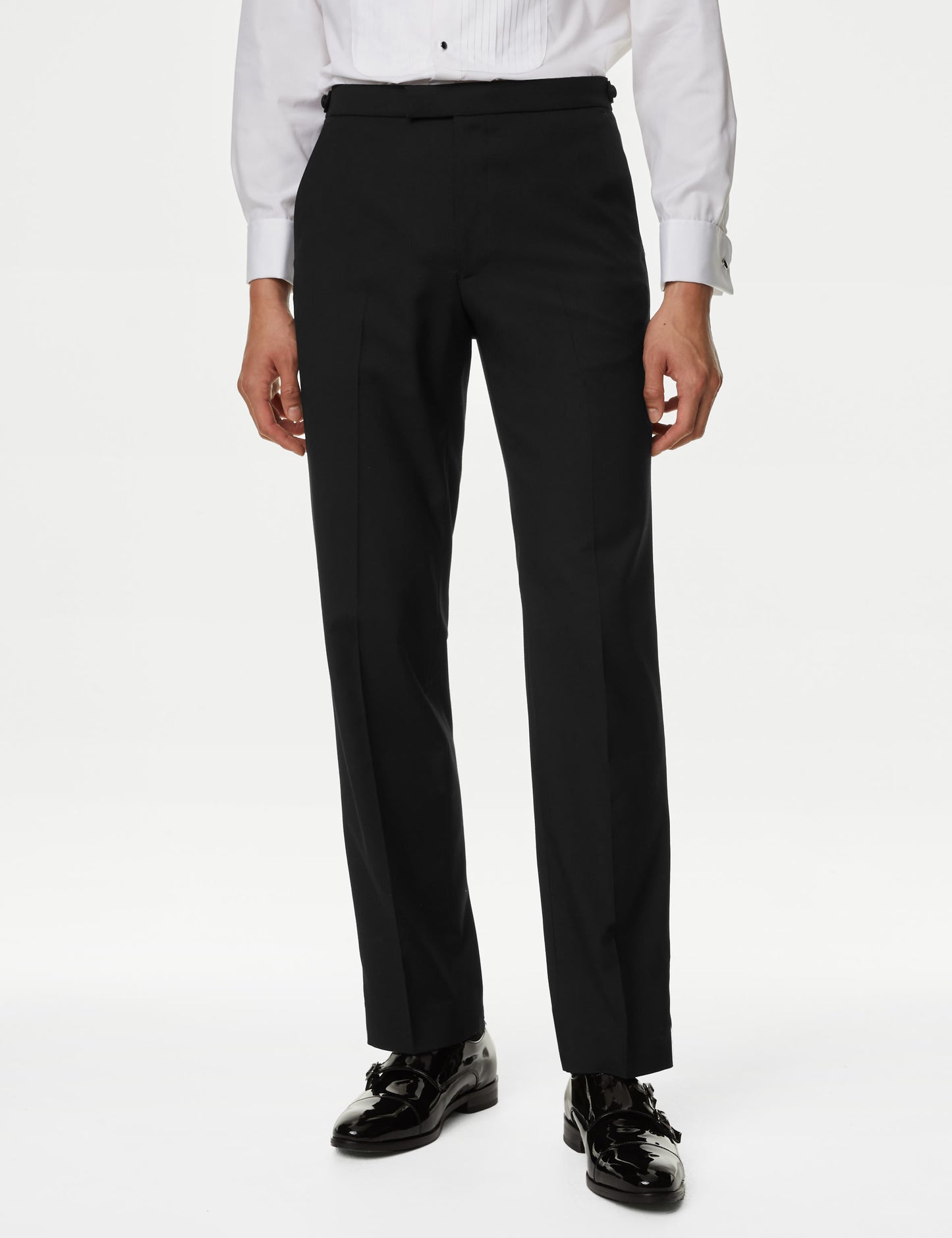 Regular Fit Stretch Tuxedo Trousers