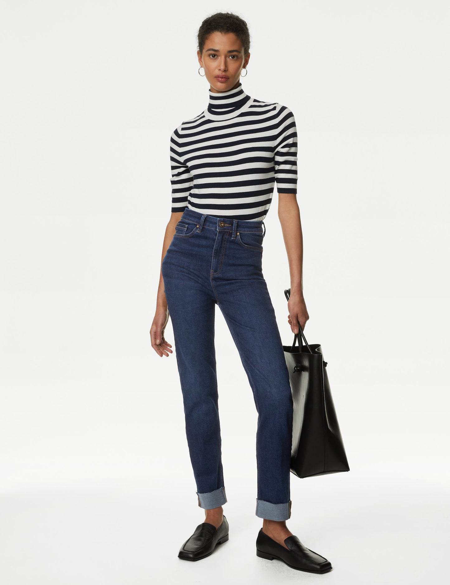 Harper Supersoft Cigarette Jeans Dark Indigo