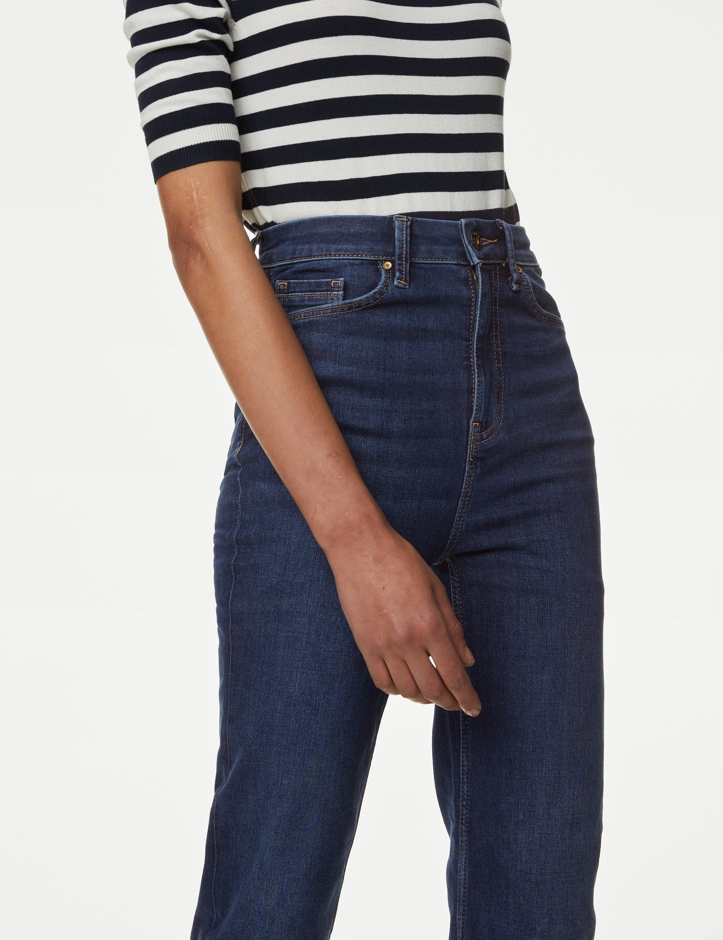 Harper Supersoft Cigarette Jeans Dark Indigo