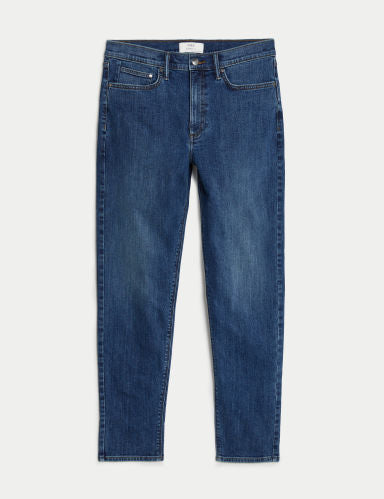 Tapered Fit Stretch Jeans with Stormwear™