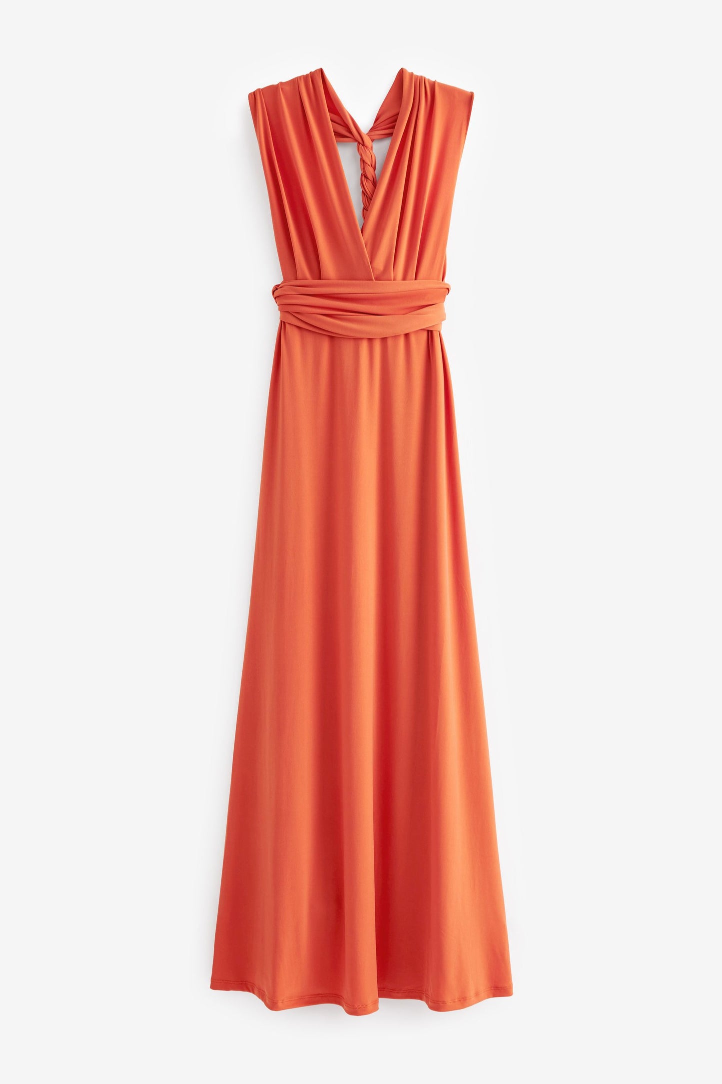 Multiway Maxi Dress Rust Brown