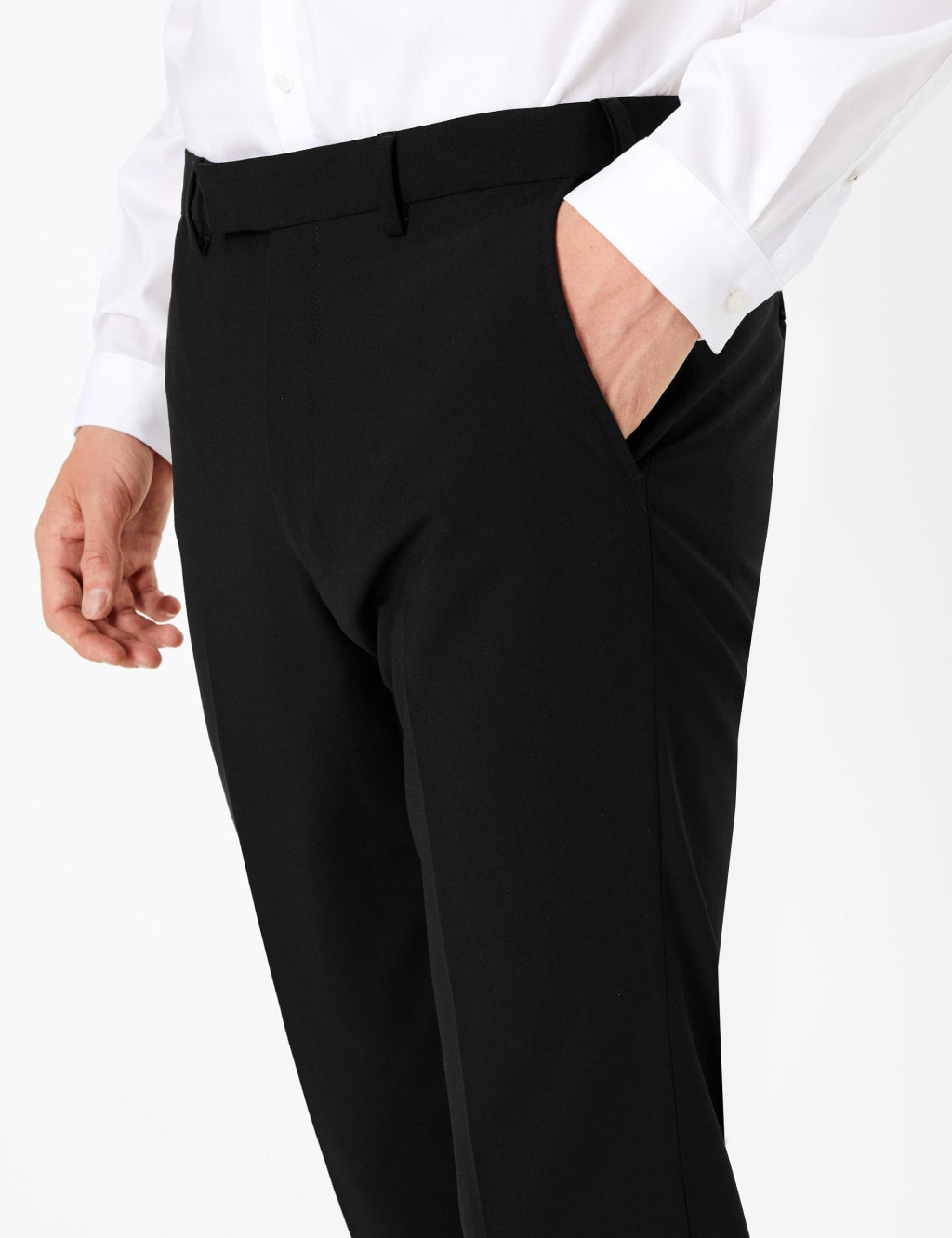 The Ultimate Black Skinny Fit Trousers